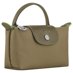 Le Pliage Green Pouch with handle