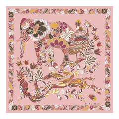 Forêt Longchamp Silk scarf 50