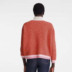 Round collar jumper